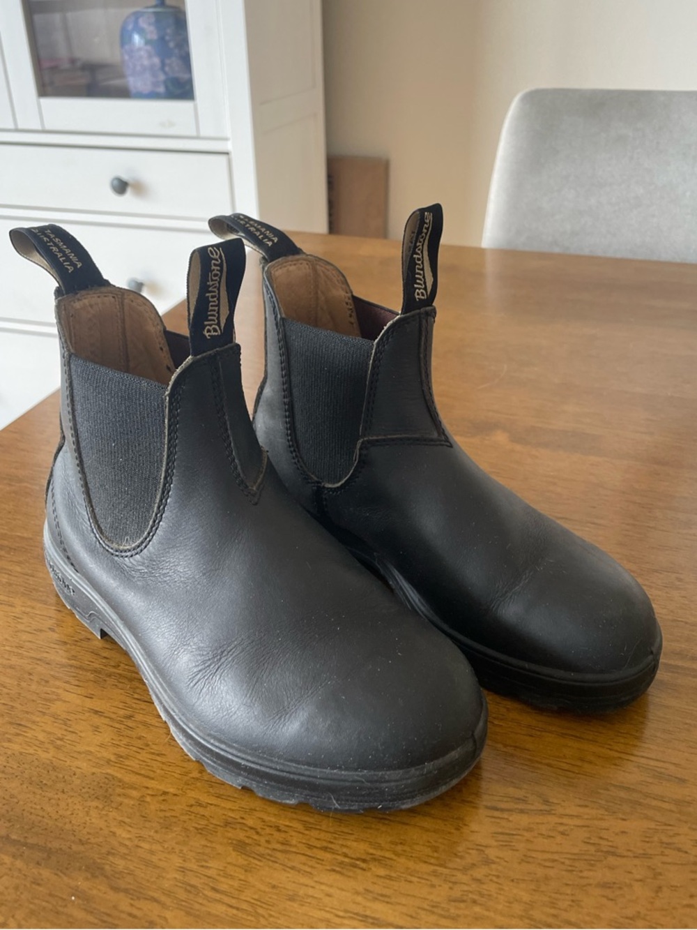 Blundstone Black Leather Chukka Boots